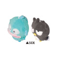 Japan Sanrio Mascot Holder Connecting Set - Badtz-maru & Hangyodon : Marumochi - 2