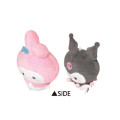 Japan Sanrio Mascot Holder Connecting Set - Kuromi & My Melody : Marumochi - 2