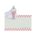 Japan Sanrio Die-cut Sticky Notes - Hanamaruobake : Sweet Reward Ice Cream - 4