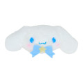 Japan Sanrio Original × Yoshitoku Retro Plush Collection Face-shaped Hair Clip - Cinnamoroll : Q Pippi - 3