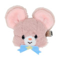 Japan Sanrio Original × Yoshitoku Retro Plush Collection Face-shaped Hair Clip - Cinnamoroll : Q Pippi - 4