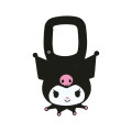 Japan Sanrio Aluminum Alloy Carabiner - Kuromi : Smile - 1