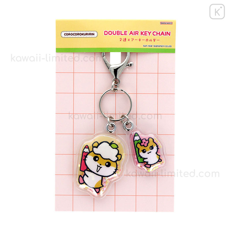 Japan Sanrio Sequins Keychain - Corocorokuririn : Vintage Retro