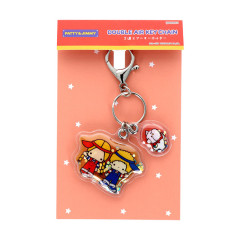 Japan Sanrio Sequins Keychain - Patty & Jimmy : Vintage Retro