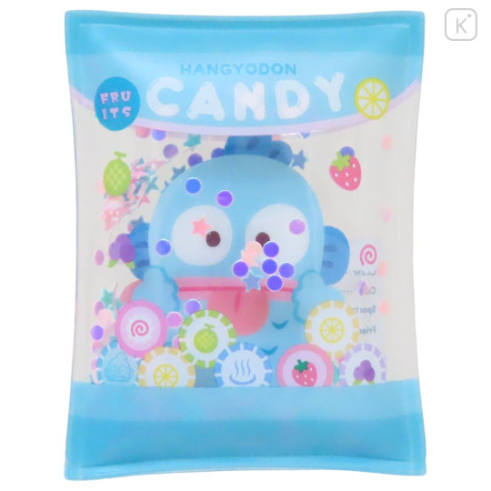 Japan Sanrio Sequins Shaka Shaka Magnet - Hangyodon : Candy - 1