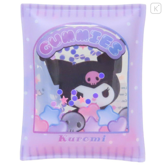 Japan Sanrio Sequins Shaka Shaka Magnet - Kuromi : Candy - 1