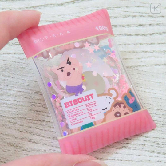 Japan Crayon Shin-chan Sequins Shaka Shaka Magnet - Shinnosuke Nohara : Biscuit - 2
