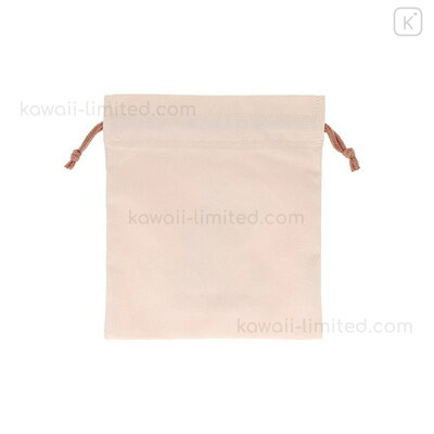 Japan Peanuts Embroidered Drawstring Bag - Snoopy