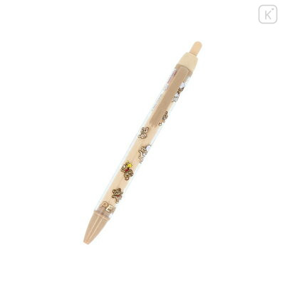 Japan Peanuts Ballpoint Pen - Snoopy & Woodstock : Cuddly Bears Beige Brown - 1