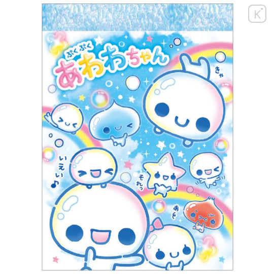 Japan Kamio Mini Notepad - Pukupuku Awawa-chan : Heisei Retro - 1