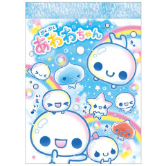 Japan Kamio Mini Notepad - Pukupuku Awawa-chan : Heisei Retro