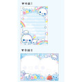 Japan Kamio Mini Notepad - Pukupuku Awawa-chan : Heisei Retro - 2