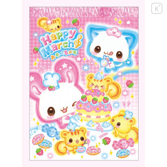 Japan Kamio A6 Notepad - Kira Usa Twins : Heisei Retro - 1