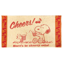 Japan Peanuts Stretchable Pillow Cover - Snoopy & Woodstock : Cheers Cherry Cola