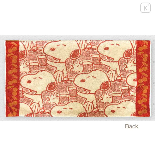 Japan Peanuts Stretchable Pillow Cover - Snoopy & Woodstock : Cheers Cherry Cola - 2