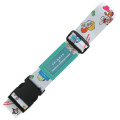Japan Sanrio × Swimmer Suitcase Belt Luggage Strap - Characters White Retro - 1