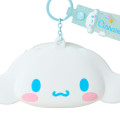 Japan Sanrio Original Mini Silicone Pouch Keychain - Cinnamoroll : Bag Charm - 2