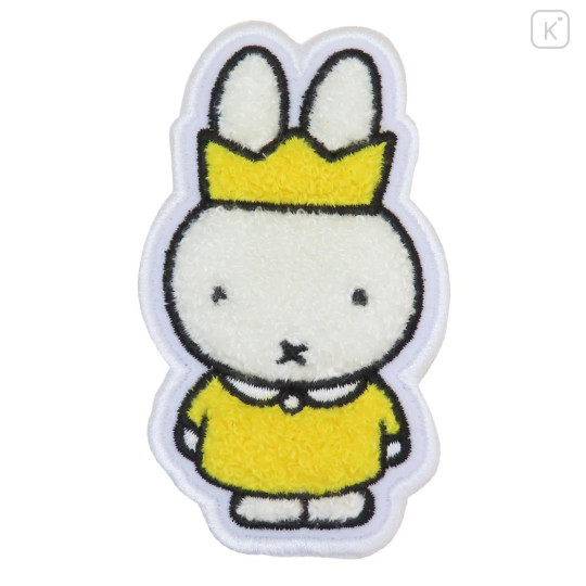 Japan Miffy Sagara Embroidery Badge - Miffy : 70th Anniversary Crown - 1