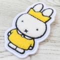 Japan Miffy Sagara Embroidery Badge - Miffy : 70th Anniversary Crown - 3