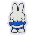 Japan Miffy Sagara Embroidery Badge - Miffy : 70th Anniversary Blue Dress - 1