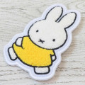 Japan Miffy Sagara Embroidery Badge - Miffy : 70th Anniversary Yellow Dress - 3