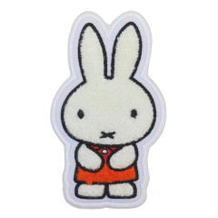 Japan Miffy Sagara Embroidery Badge - Miffy : 70th Anniversary Orange Dress