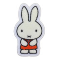 Japan Miffy Sagara Embroidery Badge - Miffy : 70th Anniversary Orange Dress - 1