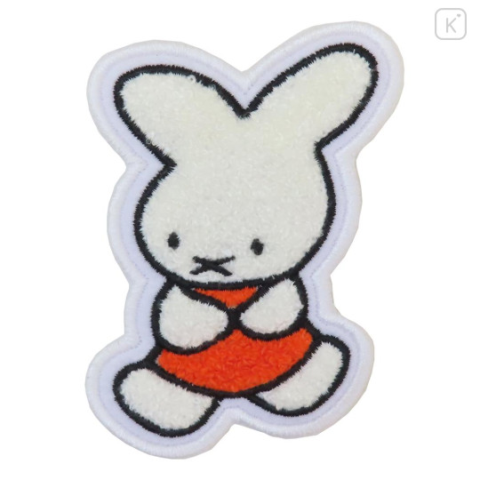 Japan Miffy Sagara Embroidery Badge - Miffy : 70th Anniversary Retro - 1