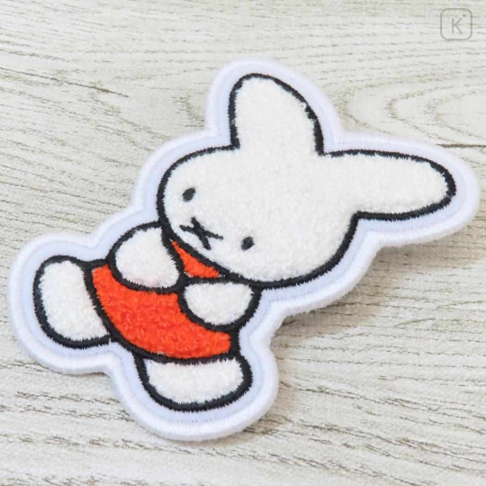 Japan Miffy Sagara Embroidery Badge - Miffy : 70th Anniversary Retro - 3