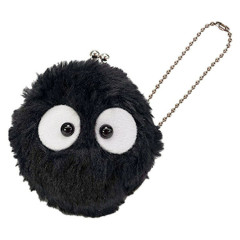 Japan Ghibli Mini Gamaguchi Mascot Coin Case & Ball Chain - My Neighbor Totoro : Susuwatari