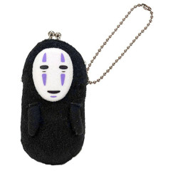 Japan Ghibli Mini Gamaguchi Mascot Coin Case & Ball Chain - Spirited Away : No-Face