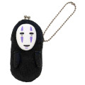 Japan Ghibli Mini Gamaguchi Mascot Coin Case & Ball Chain - Spirited Away : No-Face - 1