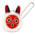 Japan Ghibli Mini Gamaguchi Mascot Coin Case & Ball Chain - Princess Mononoke : Mask - 1