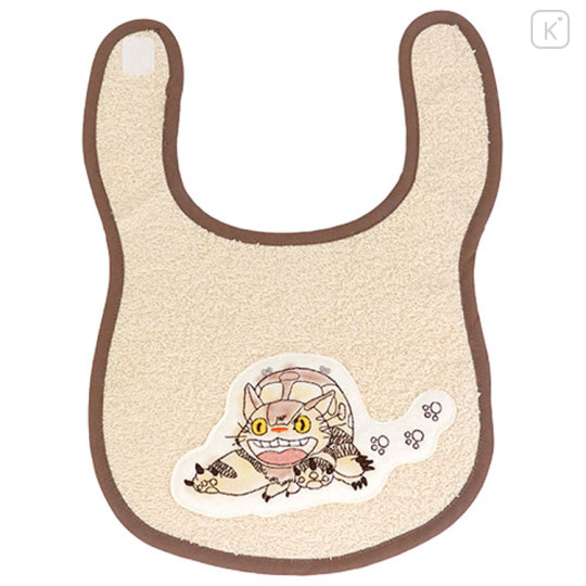 Japan Ghibli Bib - My Neighbor Totoro : Cat Bus Brown - 1