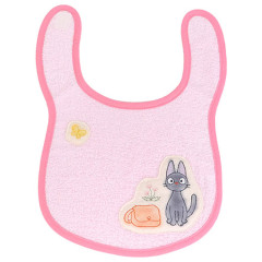 Japan Ghibli Bib - Kiki's Delivery Service : Jiji Pink