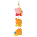 Japan Kirby Plush Mascot Keychain - Kirby & Waddle Dee : Exercise - 2