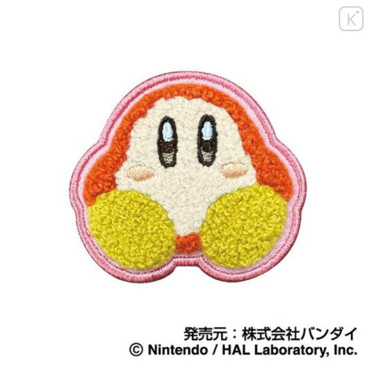 Japan Kirby Sagara Embroidery Badge - Waddle Dee : Sitting - 1