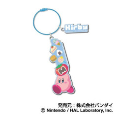 Japan Kirby Wire Key Ring Charm Keychain - Kirby : Dessert Blue