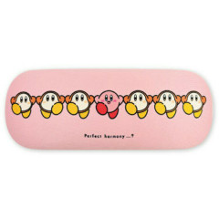 Japan Kirby Glasses Case - Kirby : Play with Waddle Dee