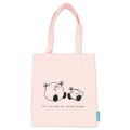 Japan Kirby Tote Bag - Kirby : Play With Waddle Dee Pink - 1