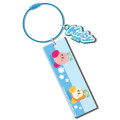 Japan Kirby Wire Key Ring Charm Keychain - Kirby & Waddle Dee : Blue - 1