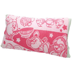 Japan Kirby Stretchable Pillow Cover - Kirby & Waddle Dee : Comic Pink