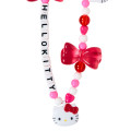 Japan Sanrio Original Bead Strap with Mascot - Hello Kitty : Ribbon - 2