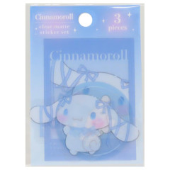 Japan Sanrio Vinyl Sticker Set - Cinnamoroll : Matte Ribbon