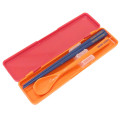 Japan Osamu Goods Chopsticks 19.5cm & Spoon with Case - Have A Nice Day - 2