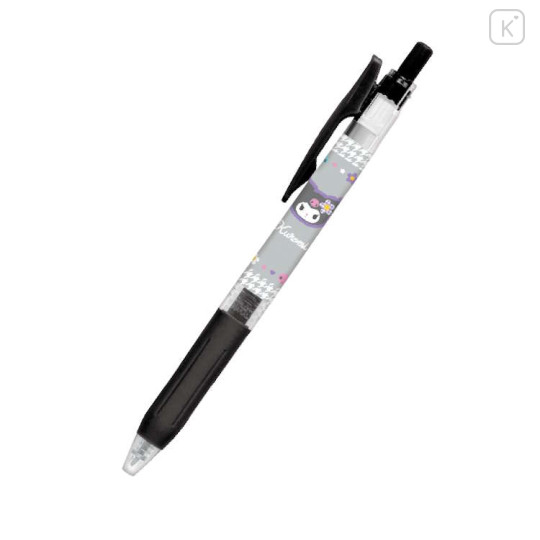 Japan Sanrio Sarasa Clip Gel Pen - Kuromi : Y2k Houndstooth - 1
