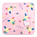 Japan Sanrio Mini Towel Handkerchief - Usahana : Pink - 1