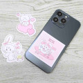 Japan Mikko Illustrations Waterproof Mobile Sticker Pack - Mousse Pink - 2