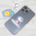 Japan Peanuts Luminous Moblie Sticker Set - Snoopy : Astronaut Glow in the Dark - 2