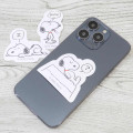 Japan Peanuts Luminous Moblie Sticker Set - Snoopy : Relax Glow in the Dark - 2